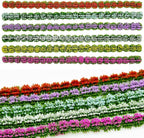 Woohome 6 PCS Static Grass Model Flower Cluster Model Grass Tufts Set by Woohome
