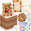 Fovths 24 Packs Fall Picture Frame Painting Craft Kit by Fovths