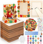 Fovths 24 Packs Fall Picture Frame Painting Craft Kit by Fovths