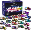 BALTIC DAY - Chameleon Mica Powder, 20 x 5g Jars of Color Shift Mica Powder Set by BALTICDAYpuresoul