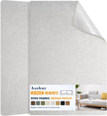 Azobur Couch Patch Repair Fabric,Microfiber Fabric, Self-Adhesive, for Sofa Repair and Upholstery, 2 Pieces, 9.5 x 11 inches (Light Gray)
