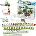 Hapinest DIY Potted Felt Succulents Craft Kit - Image 4