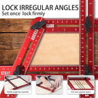 Stair Tread Template Tool – Stair Tread Gauge, Hidden Screw Slide Rail Stair - Image 6