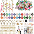 Lemosyu 271Pcs Keychain Making Kit Charms by Unknown