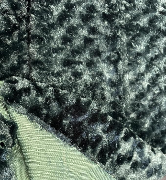 Sedona Designz Rose Faux Fur Fabric by SedonaDesignz