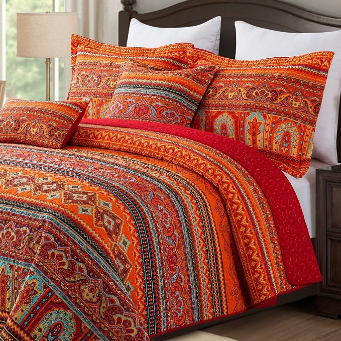 BEDIFANY Cotton King Size Quilt Set - Image 3