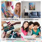 Hutarosl Wild Flowers Paint by Numbers Kits - Image 7