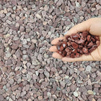 FANTIAN 2 lbs Succulent and Cactus Pebbles Gravel, 3/8 Inch Decorative Red by FANTIAN-GardeningMakesLifeBetter