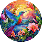 Mocfesk Wooden Puzzles for Adults, Hummingbird Jigsaw Puzzles 200 Pieces | by Mocfesk