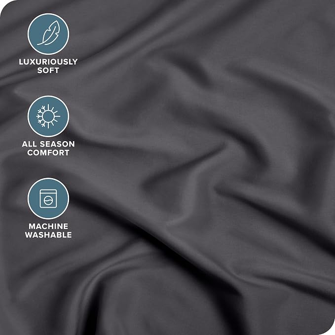Bare Home Fitted Bottom Sheet Full XL Size - Image 2