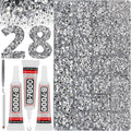 36000Pcs Silver Clear Rhinestones Gems by Worthofbest
