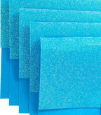 Jtnohx Glitter Felt Fabric, 8 x12 inches Felt Square Glitter - Image 3
