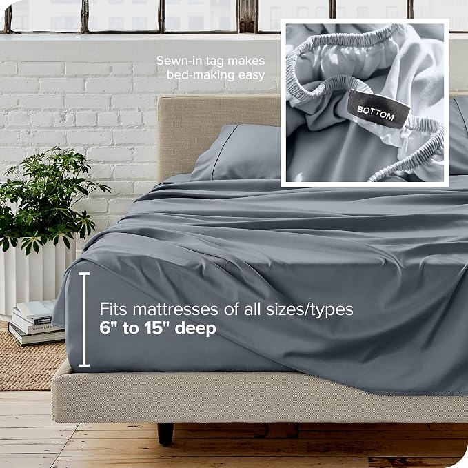 Bare Home Twin Sheet Set - Image 5
