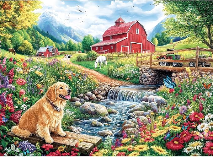 500 Piece Jigsaw Puzzle for Adults –Dog Nature Jigsaw Puzzles 500 Pieces by Unknown