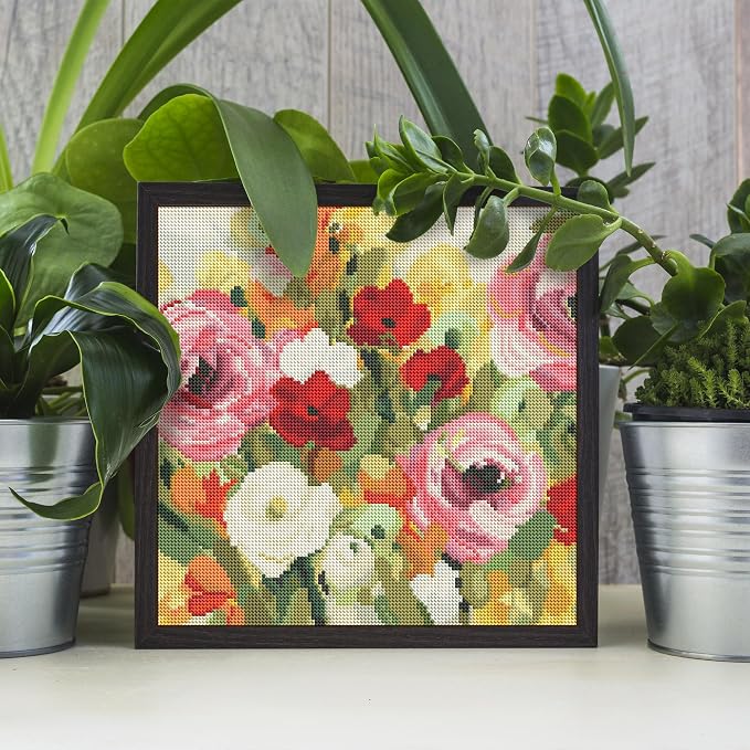 DIAMOND ART CLUB Lea's Garden Diamond Painting Kit, Fun DIY Crafts - Image 7