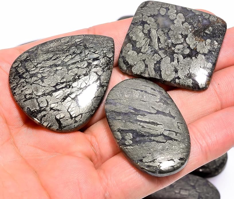 Natural Loose Gemstone 5 Piece Cabochons Lot Jewelry Making Loose Gemstone - Image 2