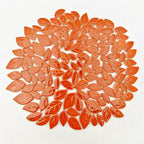 500g/1.1lb Leaf-Shaped Ceramic Mosaic Tiles, Ceramic Mosaic Pieces - Image 8
