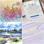 12 Colors Fineliner Pen Set, 05 Tip Fine Point Drawing Pens | Bleed Free Needle - Image 7