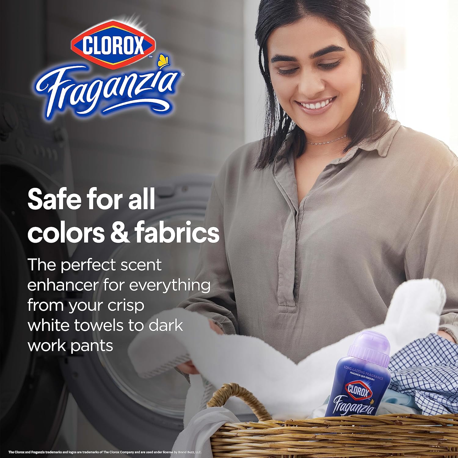 Clorox Fraganzia Scent Boosting in-Wash Laundry Crystals, Lavender - 12 Count - 18 Oz Each | Laundry Freshener Beads in Lavender Scent for Fresh, Clean, Great Smelling Clothes