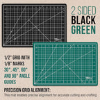 U.S. Art Supply 12" x 18" Self-Healing Cutting Mat 5-Ply - Image 3