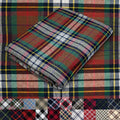 Pico Textiles 3 Yards Bolt Red Green White Tartan Plaid Flannel Fabric by PicoTextiles