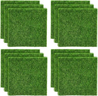 Shindel 12 Packs Fake Grass Decor by Shindel