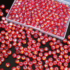 220Pcs 10mm Crystal Glass Beads by Laopottbeads