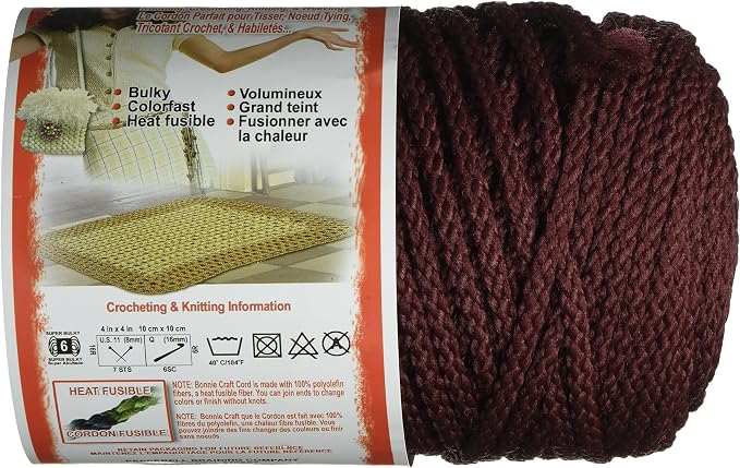 Bonnie Macrame Craft Cord 6mmX100yd - Image 2