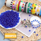 Plastic Pony Beads, for Bracelet, Hair Braiding, Friendship Bracelets, Jewelry - Image 3