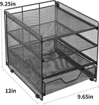 OPNICE Desk Organizer, 4-Tier Desktop File Organizer - Image 2
