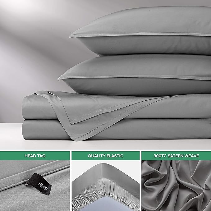 Pure Bamboo Twin XL Sheets, Genuine 100% Organic Viscose Derived from Bamboo - Image 6