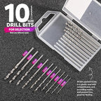LEOBRO Hand Drill, Needle Nose Pliers, Keychain Making Kit, Jewelry Making - Image 5