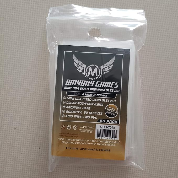 Mayday Games Kingdom Death Gambler's Chest -Premium Compatible Card Sleeve - Image 2