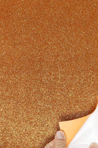 Allgala 12 Pack Glitter EVA Foam Paper 8 x 12inch Sheets-Orange-Color by Allgala