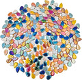 1.1lb Ceramic Mosaic Tiles, Mixed Colour Ceramic Mosaic Pieces by Unknown
