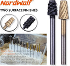 NordWolf 10-Piece Wood Carving Rasp Files Set - Image 3