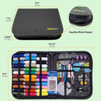 Vellostar Large Sewing Kit for Adults & Beginners – Portable Needle and Thread - Image 4