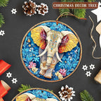 Elephant Christmas Acrylic Ornament, Elephant Christmas Ornaments, Gift - Image 7