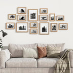 Venusmiles 15 Pack Picture Frames Collage Wall Decor, Gallery Frame Set - Image 3