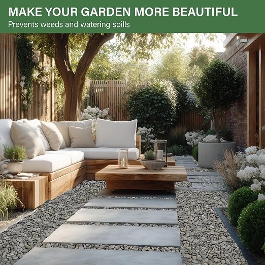 NUPICK 12lb Mexican Beach Pebbles, Smooth Garden Rocks - Image 7