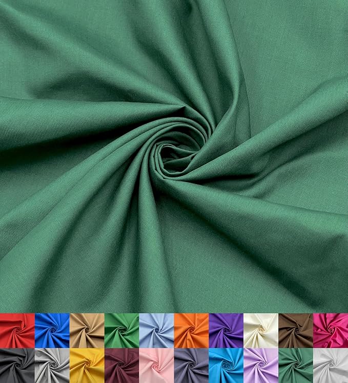 EOVEA - Cotton Polyester Fabric by The Yard – 60" Wide Broadcloth Fabric by EOVEA