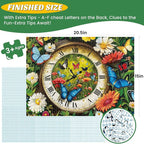 500 Pieces Puzzle for Adults, Fantasy Forest Clock Puzzle, Recycled Cardboard - Image 4