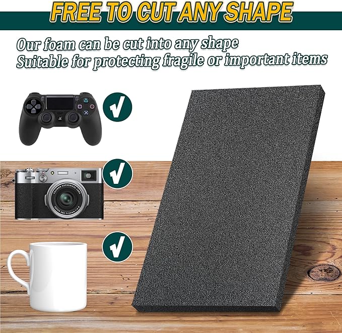 Polyurethane Foam Pads for Packing Foam Sheets Black Cuttable High Density - Image 5