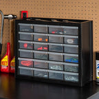 IRIS USA 24-Drawer Plastic Storage Organizer, Made in USA, Teacher Toolbox - Image 11