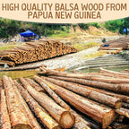 Yulejo 215 Pieces Balsa Wood Sticks Wooden Dowel Rods Square Hardwood - Image 5