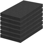 MYFAMIREA 6 PCS Polyurethane Foam Sheets 16" L x 12" W x 1.6" T Packing Foam by MYFAMIREA