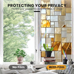 Stained Glass Window Privacy Film Static Cling - Image 5