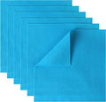 HaoFeiJH 6 Pcs Soft Blue Felt Fabric Sheets by HaoFeiJH