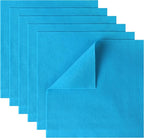 HaoFeiJH 6 Pcs Soft Blue Felt Fabric Sheets by HaoFeiJH