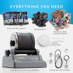 National Geographic Hobby Rock Tumbler Kit – Durable Leak-Proof Rock Polisher - Image 6
